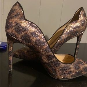 Jessica Simpson Anniversary Cheetah Print Heels